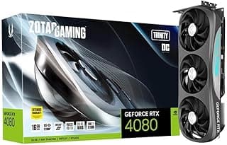 PLACA DE VIDEO ZOTAC GAMING GEFORCE RTX 4080 TRINITY OC DLSS 3 16GB GDDR6X 256-BIT ZT-D40810J-10P – ZOTAC 
