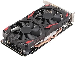 Placa Gráfica RX 580, Placa Gráfica para Jogos 16 PCI Express 3.0 Bom Desempenho 8GB GDDR5 para PC 