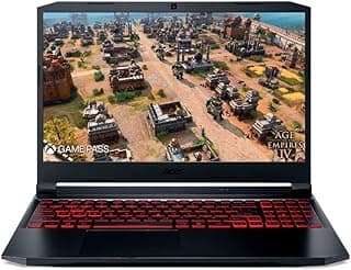 ACER Notebook Gamer Nitro 5 AN515-57-73G1, CI7 11800H, 8GB, 512GB SDD, (NVIDIA RTX 3050) Windows11. 15,6” LED FHD IPS Preto e vermelho 