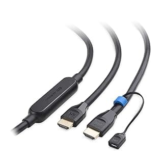 Cable Matters Cabo HDMI longo de 48 Gbps Ultra HD 8K 7,5 m com HDR para PS5, Xbox Series X/S, RTX3080 / 3090, RX 6800/6900, Apple TV e mais 