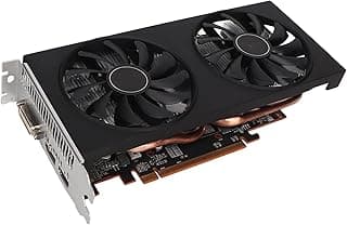 Placas Gráficas para RX5500 XT, 8GB GDDR6 256Bit Video Card, 14000MHz 2000MHz Dual Cooling Fan GPU Card, HDMI, DVI, DP, para PC 