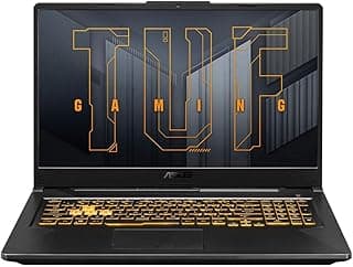 Asus TUF 17,3" 144Hz FHD (1920 x 1080), laptop para jogos, Intel Tiger Lake Core i5-11260H (6 núcleos, 12 fios), NVIDIA GeForce RTX 3050 Ti, teclado retroiluminado, Windows 10, (8GB RAM | 512GB PCIe SSD) 