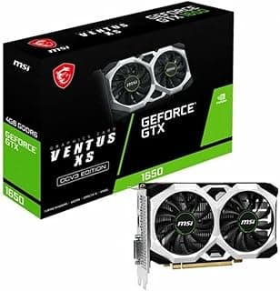 Placa de Video NV GTX1650 D6 VENTUS XS OCV3 4GB GDDR6 128 Bits MSI 912-V812-003 