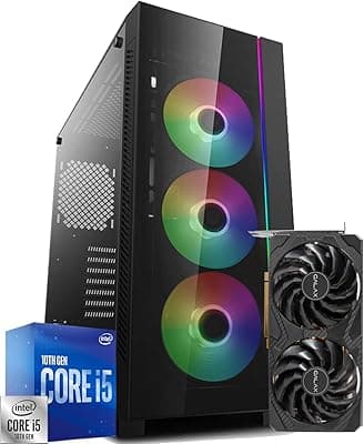 PC ITX Gamer Headshot Rush, Core I5 10400F, RTX 3070 8GB, 16GB RAM, SSD m.2 500GB 