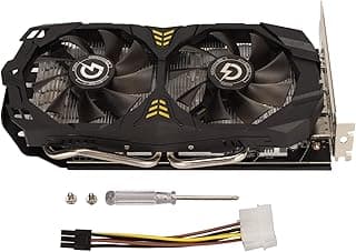 RX 580 Graphic Cards, 8G GDDR5 3DP PCI Express 3.0 Com Dual Cooling Fans 1244/7000MHz 256bit PC Gaming Radeon Video Card for AMD 