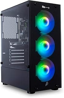PC ITX Gamer Arena Owned I3 10100F, GeForce GTX 1650 4GB, 16GB, SSD 240GB, Gabinete Gamer RGB 