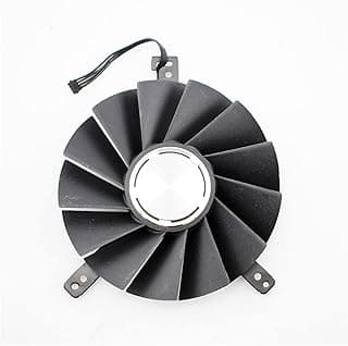 LINGFE DAPA0815B2UP001 DAPA0815B2UP004. Fan de placa gráfica compatível para Nvidia. Geforce. RTX 2080 2080. Ti fã. RTX2080 RTX2080. Ventilador de placa de vídeo ti joyous (Blade Color : B 1pcs) 