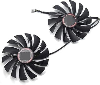 LINGFE 2pcs/lote 9 5mm PLD10010S12HH Fã mais frio compatível com MSI GTX 1060 1070 1080 TI RX 470 570 RX580 GAMING x GPU Fã da placa de vídeo PLD10010B joyous 