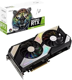 Placa de Vídeo ASUS - GeForce KO-RTX 3060, V2 OC Gaming, LHR, 12 GB GDDR6, Ray Tracing, DLSS, RGB 