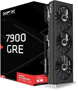 XFX Placa gráfica para jogos Radeon RX 7900GRE com 16GB GDDR6, AMD RDNA 3 RX-79GMERCB9 