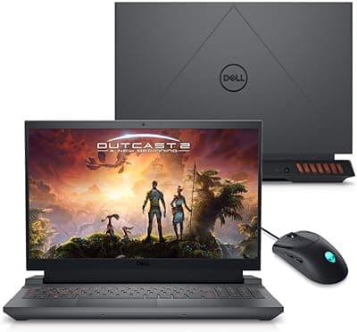 Notebook Gamer Dell G15-i1300-M10M 15.6" FHD 13ª Geração Intel Core i5 8GB 256GB SSD NVIDIA RTX 3050 Windows 11 + Mouse 