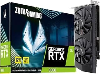 ZOTAC Tarjeta de Video Gaming GeForce RTX 3060 12GB GDDR6 ZT-A30600P-10M 