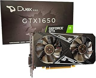 Placa de Vídeo NVIDIA Duex GeForce GTX 1650 PRO T66O 4GB DDR6 128 Bits 