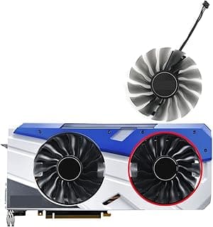 LINGFE 9 5mm GAA8S2U 0,45A GTX1080 GPU Cartão Cooler compatível com Palit GTX 1080 Gamerock Graphics Card Fan Substituição joyous (Blade Color : Fan-B) 