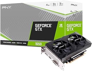 PNY Placa gráfica GeForce® GTX 1650 4GB GDDR6 Verto Dual Fan 