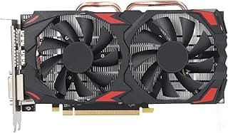 Placa Gráfica para Jogos GIGABYTE Radeon RX 580 8GB GDDR5, Resolução 7680x4320, Ventiladores de Resfriamento Duplos, para10, Vista, Linux (RX580 8GB GDDR5 256BIT) 