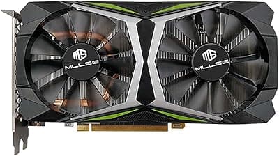 Mllse RTX 2060 Super 8GB Placa Gráfica GDDR6 256Bit PCI Express 3.0x16 1470MHz Gaming 8G Placa de Vídeo (RTX 2060 Super) 