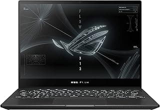 ASUS ROG Flow X13 13,5" 16:10 2 em 1 Laptop Touch Light & Thin Gaming Laptop, 8-Core Ryzen 9 5900HS, Wide UXGA (1920x1200) 120Hz IPS, RTX 3050 Ti, WiFi 6, RGB Backlit KB, 16GB RAM, SSD 1TB com Mouse Pad 