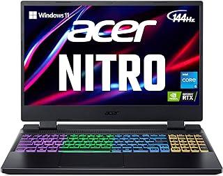 Acer Nitro 5 AN515-58-527S Gaming Laptop | Intel Core i5-12500H | NVIDIA GeForce RTX 3060 Laptop GPU | 15.6" FHD 144Hz IPS Display | 16GB DDR4 | 512GB PCIe Gen 4 SSD | Killer Wi-Fi 6 | RGB Keyboard 