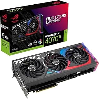 PLACA DE VIDEO ASUS GEFORCE RTX 4070TI 12GB GDDR6X 192BITS- ROG-STRIX-RTX4070TI-12G-GAMING 