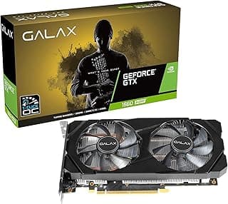 Placa de Vídeo Galax GeForce GTX 1660 Super Dual 1-Click OC, 6GB GDDR6 192Bit-60SRL7DSY91S 