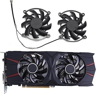 LINGFE 2pcs. / lote igame. GTX 1060 1070. Fan refrigerador 4Pin substituir compatível para o GeForce colorido do iGame Gtx1060 gtx1070 I. Jogo U Video Card Ventilador joyous 