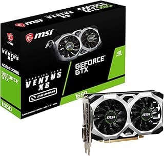 Placa de Video GTX1650 4GB GDDR6 VENTUS XS V1 MSI 912-V809 