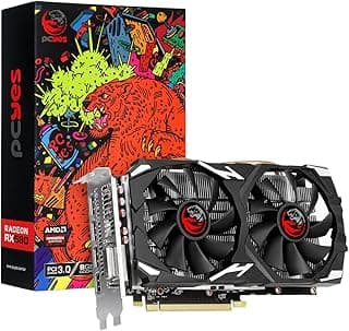 PLACA DE VIDEO AMD RADEON RX 580 8GB GDDR5 256 BITS DUAL-FAN GRAFFITI SERIES – PAXRX580DR5DF - PCYES 