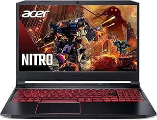 Acer Laptop Nitro 5 Gaming, Intel Core i5-9300H, NVIDIA GeForce GTX 1650, 15,6 polegadas Full HD IPS Display, Wi-Fi 6, teclado retroiluminado, Win10, com acessórios (32GB RAM | PCIe SSD 2TB) 