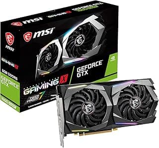 MSI Placa de vídeo para jogos GeForce GTX 1660 Super 192-bit HDMI/DP 6GB GDRR6 HDCP suporta DirectX 12 Dual Fan VR Ready OC (GTX 1660 Super Gaming X) 