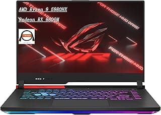 ASUS - Laptop para jogos ROG Strix G15 Advantage Edition - 15,6" QHD (2560 x 1440) - Radeon RX 6800M- AMD Ryzen 9 5980HX -Win 11 Home, com cabo HDMI (64GB RAM | 4TB PCIe SSD) 
