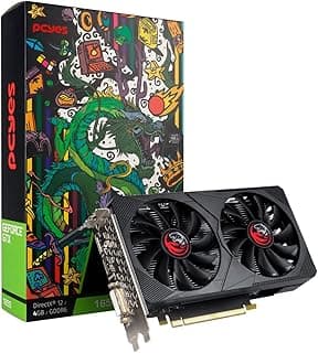 PLACA DE VIDEO NVIDIA GEFORCE GTX 1650 4GB GDDR6 128 BITS DUAL-FAN GRAFFITI SERIES – PAX1650GT128DR64 -PCYES 