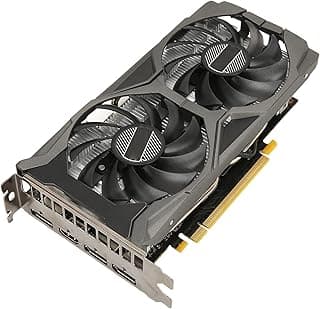 GTX 1660 Super Graphics Card, 8K HDR 1785MHZ GPU 6GB GDDR6 192bit Gaming Graphics Card, 3DP+HDMI, Dual Fan Graphics Card for PC Computer Gaming 