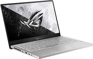 2022 Newest ASUS - ROG Zephyrus 14" FHD 144Hz Gaming Laptop - AMD Ryzen 7 5800HS - NVIDIA GeForce RTX 3060 - Moonlight White w/Mouse Pad (40GB RAM|2TB PCIe SSD) 