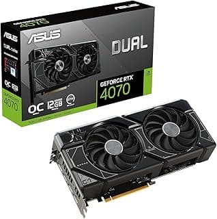 ASUS Dual GeForce® RTX 4070 OC Edition 12GB GDDR6X, IP5X, Tecnologia Auto-Extreme, Programa de Validação de 144 Horas, HDMI 2.1a, DP 1.4a 