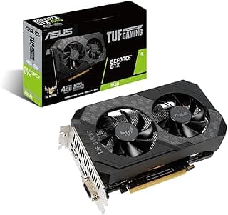 Placa de video asus geforce gtx 1650 tuf gaming 4gb ddr6 128 bits - tuf-gtx1650-4gd6-p-gaming 