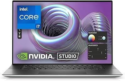 Dell XPS 17 9710, 17" FHD+ Laptop com tela sensível ao toque Intel Core i7-11800H, 16GB DDR4 RAM, 1TB SSD, NVIDIA GeForce RTX 3050 4GB GDDR6, Windows 11 Home - Prata platina com suporte premium (modelo mais recente) 