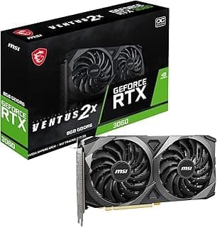 MSI, Placa de Vídeo NVIDIA GeForce RTX 3060 VENTUS 2X OC 8GB 