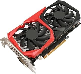 Placa Gráfica para Jogos GTX1660 6G GDDR6-6 GB GDDR6, 8000 MHz, 192 Bits, PCI Express 3.0 X16, 1 X DP, HDMI, DVI (suporta 8K + HDR) 