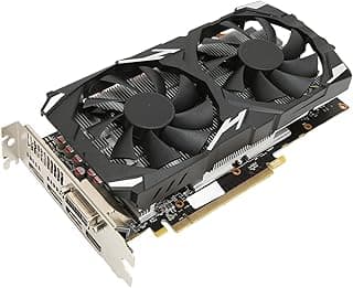 Placa gráfica RX 580, 8 GB GDDR5 HDMI DisplayPort Placa gráfica para jogos de 256 bits Placa gráfica de vídeo para jogos para PC de 256 bits, GPU de 1284 MHz, 16 PCI Express 3.0, 3 x DP 