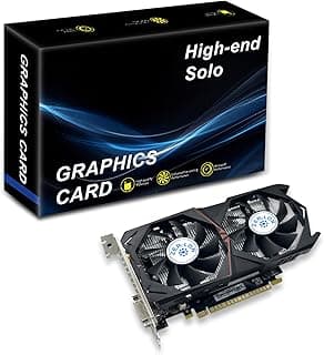 ZER-LON Placa gráfica GeForce GTX 1650, 4 GB GDDR6 128 bits, DP/HDMI/DVI-D, placa de vídeo para jogos de mesa com dois ventiladores, suporte 7680x4320@120Hz/DirectX 12/G-Sync/GPU Boost/NVIDIA Ansel/OpenGL 4.6/HDCP 