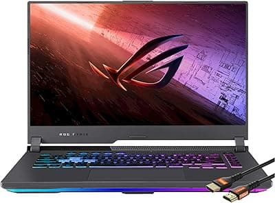 ASUS 15.6" ROG Strix G15 Laptop - AMD Ryzen 7 4800H - GeForce RTX 3060 – Win 11 Home-with HDMI Cable (32GB RAM | 1TB PCIe SSD) 