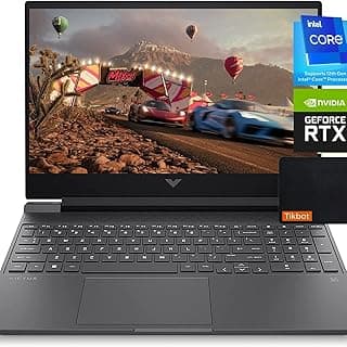 HP Victus 15 Gaming Laptop, NVIDIA GeForce RTX 3050, 12th Gen Intel Core i5-12500H(12 cores), FHD Display, Windows 11 Home, Backlit Keyboard, Enhanced Thermals w/Mouse Pad (32GB RAM | 2TB PCIe SSD) 