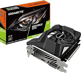 Gigabyte Placa gráfica GeForce GTX 1650 D6 OC 4GB GV-N1656OC-4GD V2 