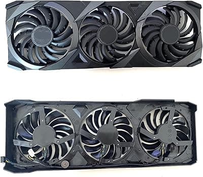 DbHFgjMN 85 mm PLD09210B12HH DC 12V 4PIN RTX 3090 3080 3070 3060 FAN GPU Compatível para MSI RTX 3090 3080 3070 3060 Ventus Fãs de refrigeração da placa gráfica pleasantly (Blade Color : 1PCS) 