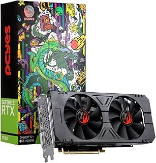 PLACA DE VIDEO NVIDIA GEFORCE RTX 2060 6GB 192 BITS GDDR6 DUAL FAN GRAFFITI SERIES – PAX2060RTX6G192BDF – PCYES, Cor: Preta 