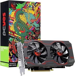 PLACA DE VIDEO NVIDIA GEFORCE GTX 1660 TI GDDR6 6GB 192 BITS DUAL-FAN - PA1660TI6GR6FS - PCYES 