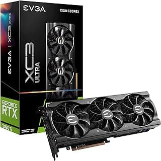Placa de Vídeo EVGA GeForce RTX 3080 Ti XC3 ULTRA GAMING, 12G-P5-3955-KR, 12GB GDDR6X, iCX3 Cooling, ARGB LED, Metal Backplate 