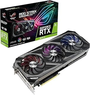 Placa de Vídeo Asus ROG STRIX RTX 3070 Ti O8G Gaming LHR, 19 Gbps, 8GB GDDR6X, Ray Tracing, DLSS, RGB - 90YV0GW0-M0NA00 