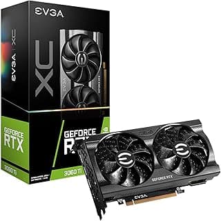 PLACA DE VIDEO EVGA GEFORCE RTX 3060TI XC GAMING 8GB GDDR6 256BIT 08G-P5-3663-KL, Preta 